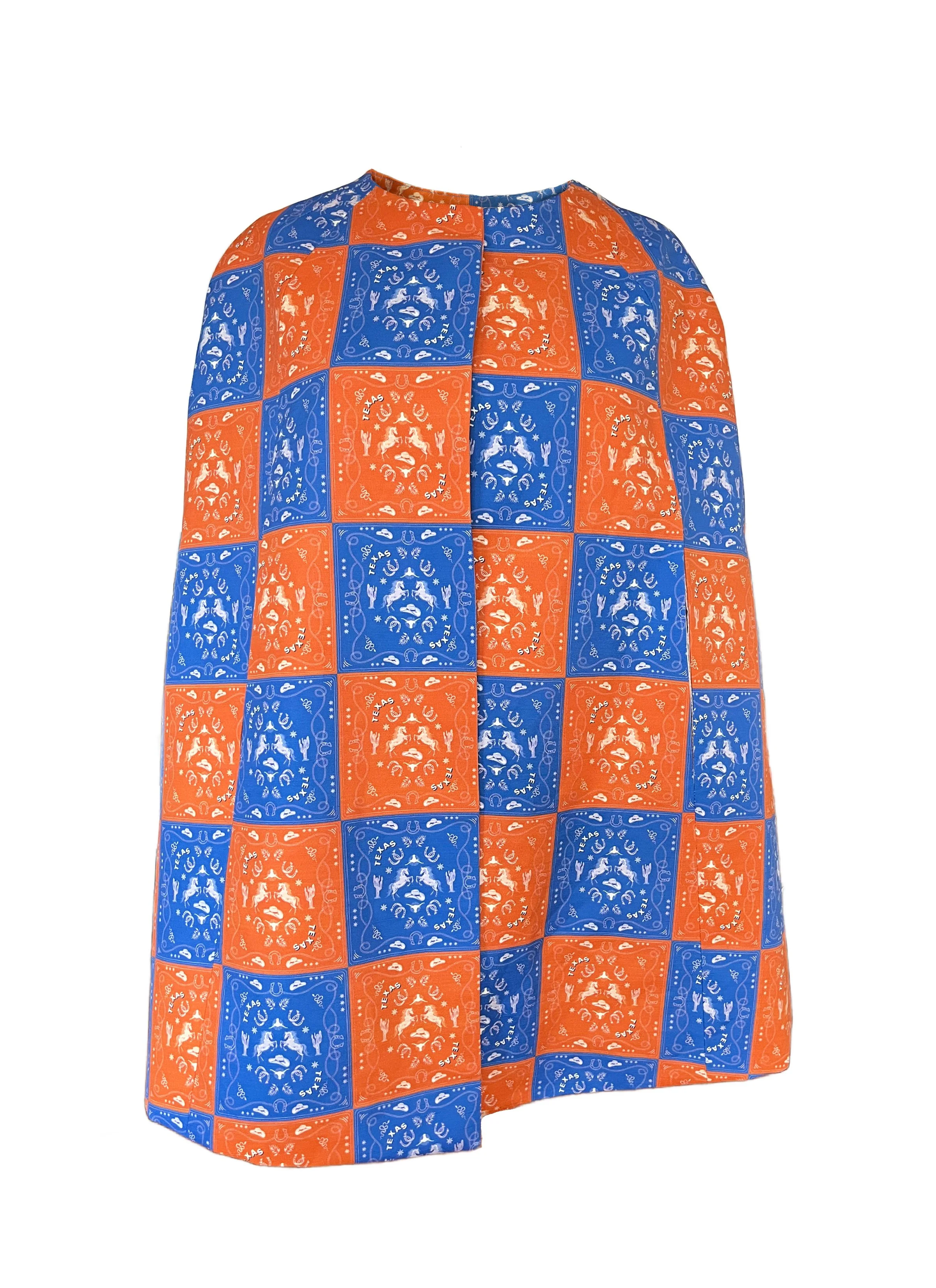 Texas Bandana print cape front.jpg