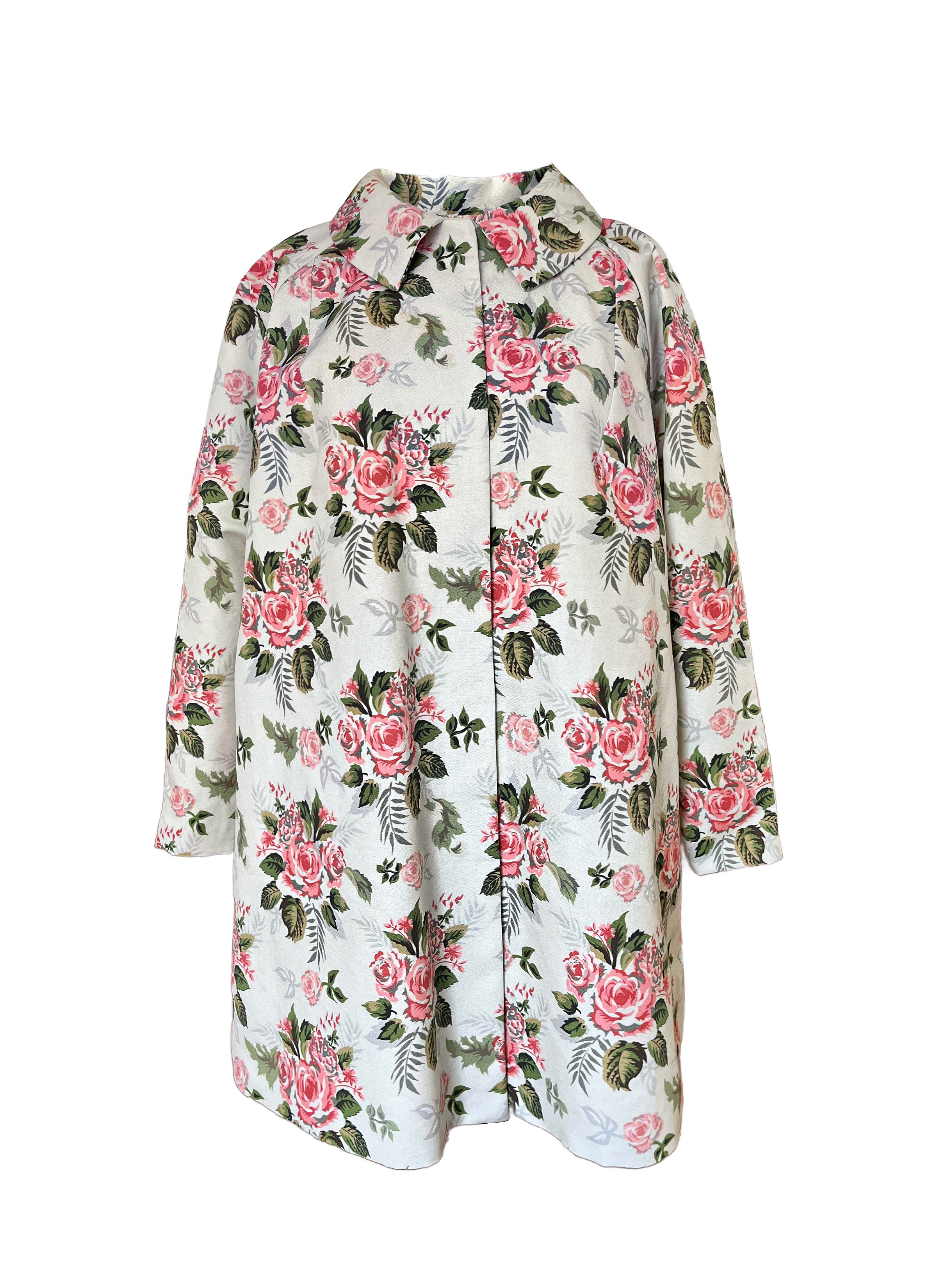 Winter Floral Quick Escape Coat