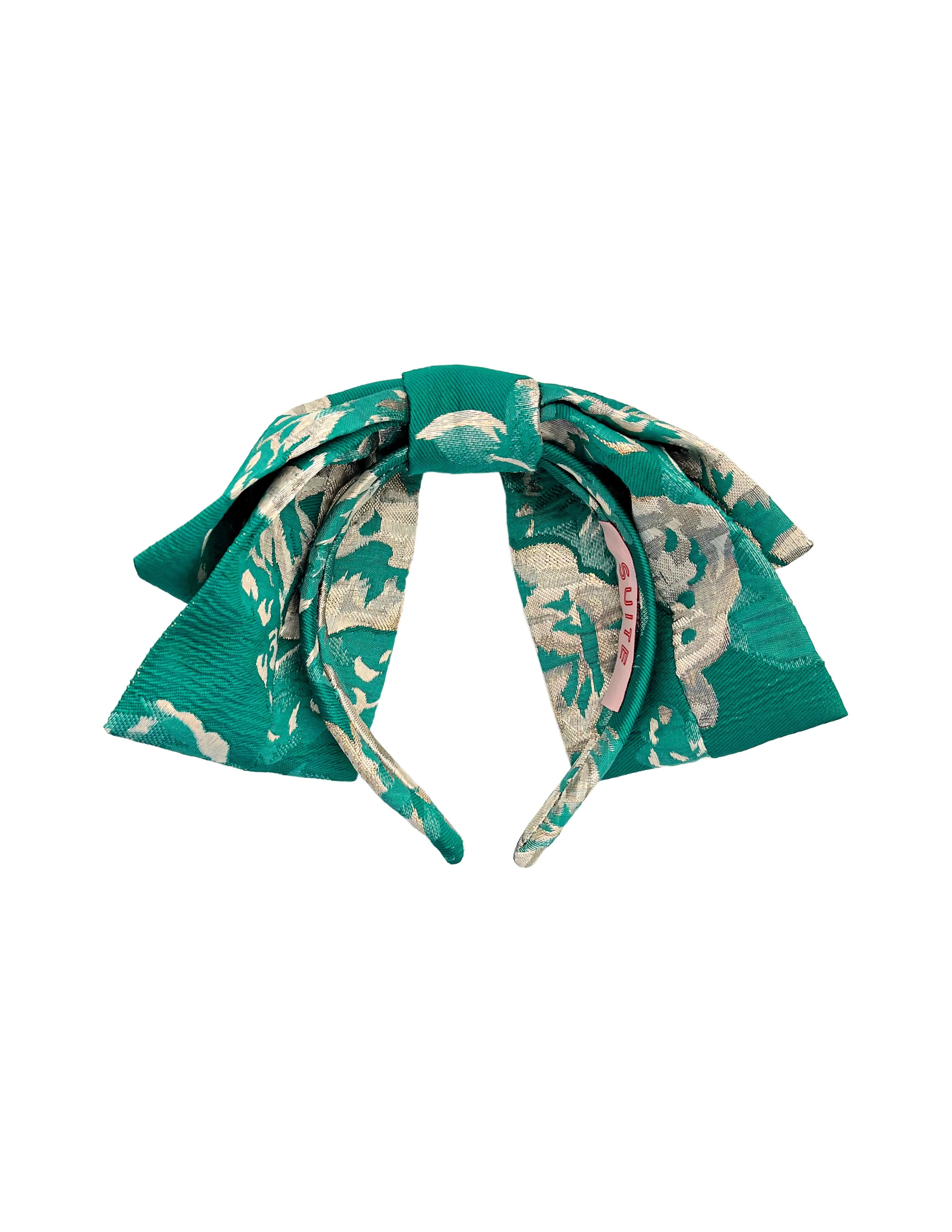 palm beach teal brocade headband-3.jpg