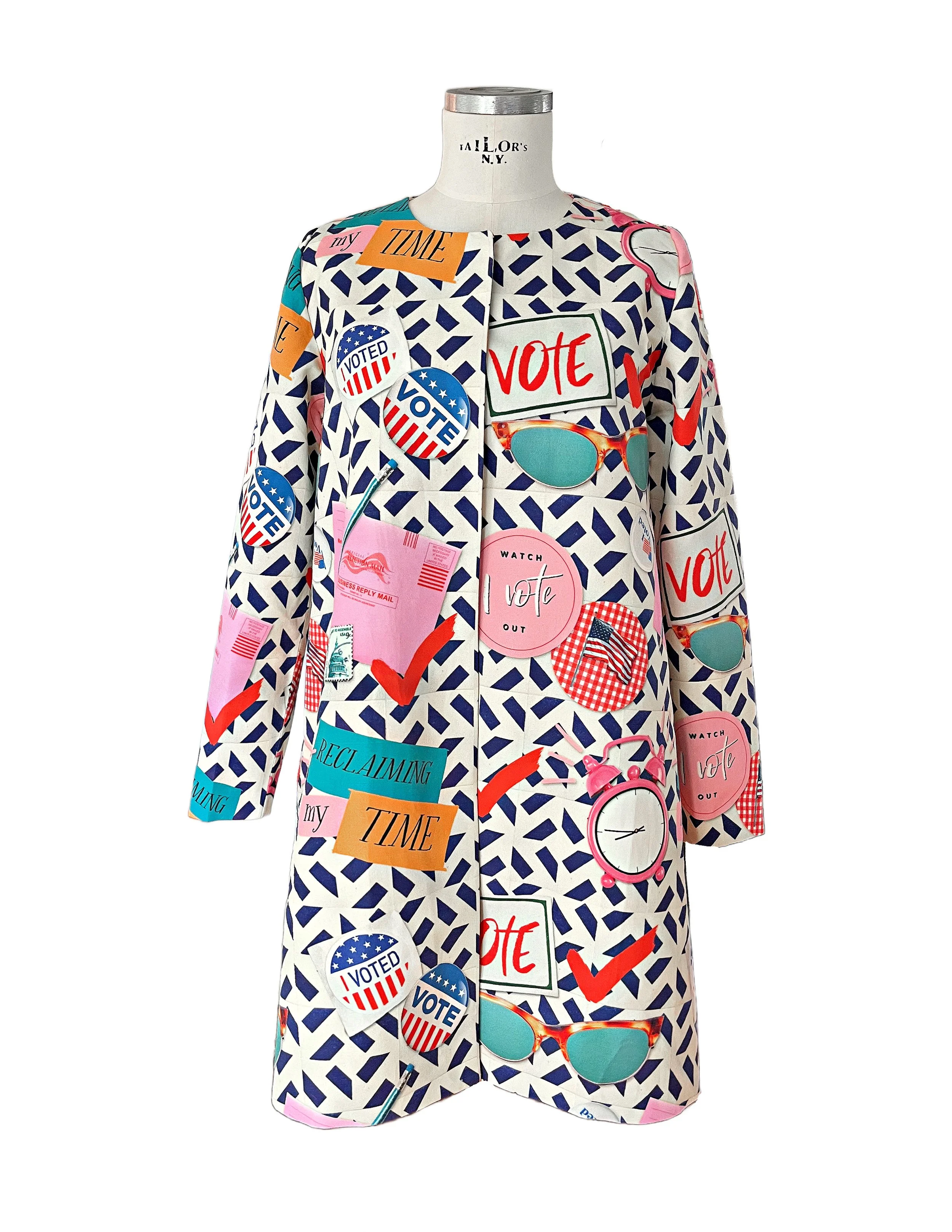 Meet Me at the Polls Quick Escape Coat- Flash Sale