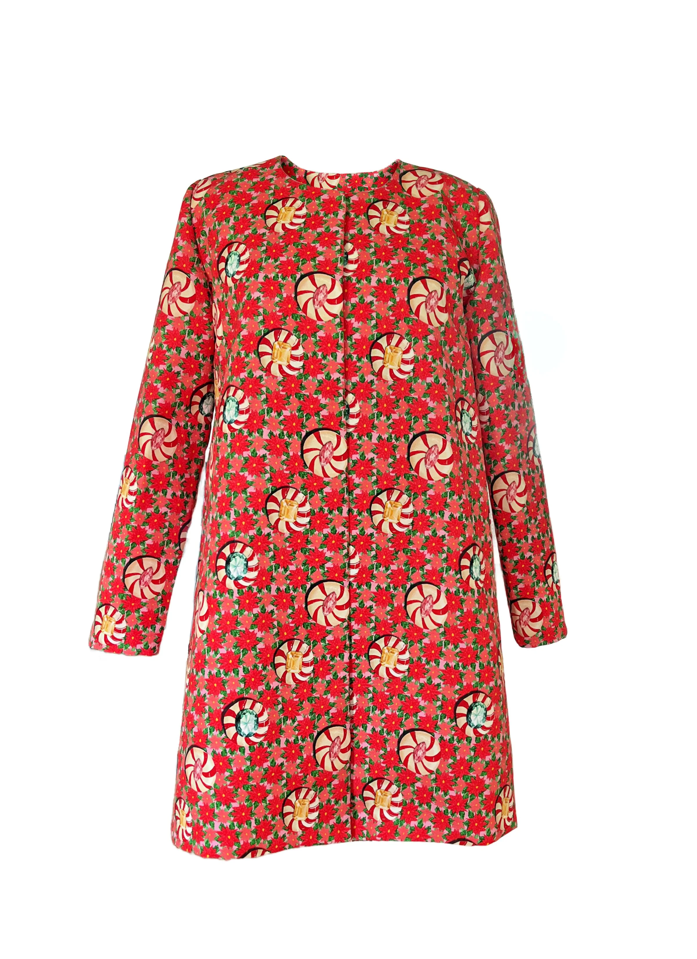 Peppermint Fever Dream Quick Escape Coat