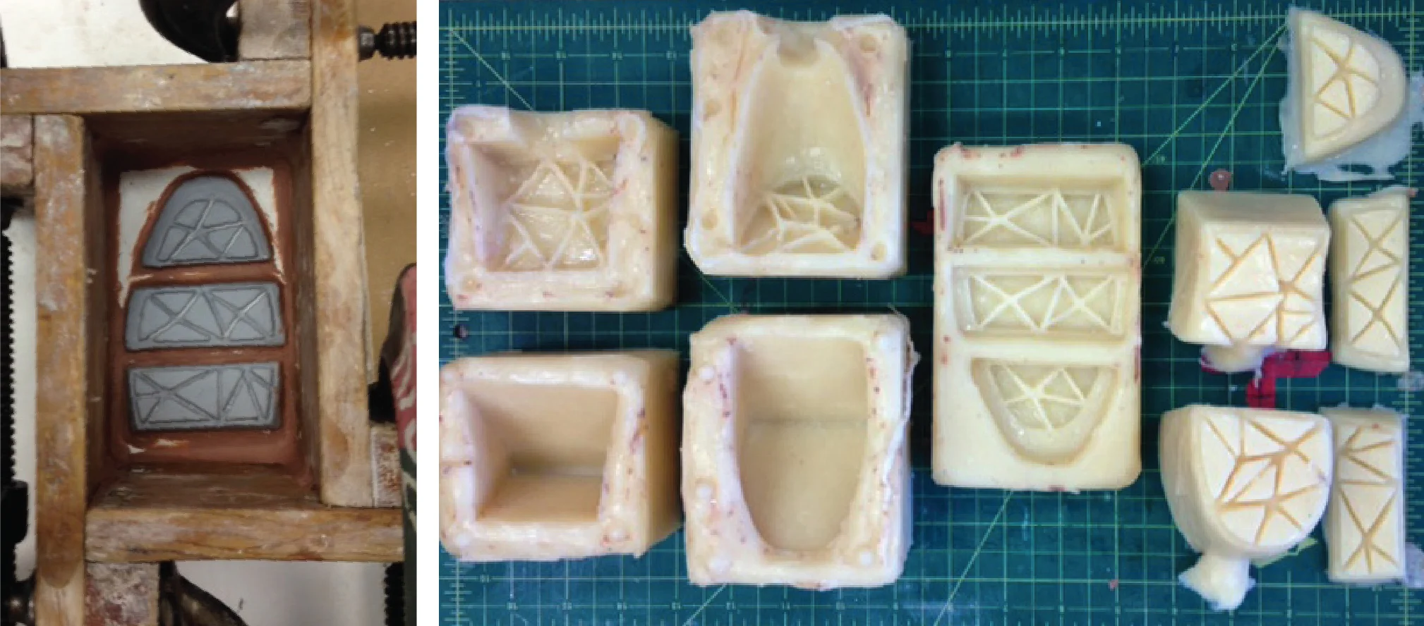 rubber casting process