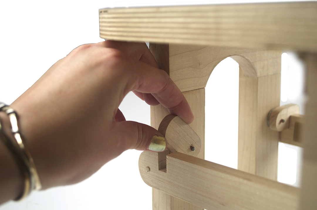 stool locking mechanism