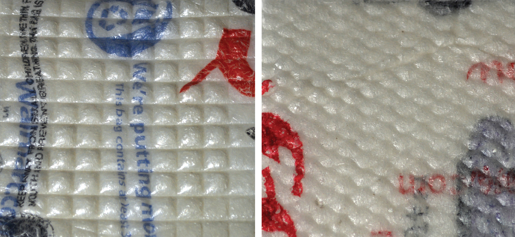 sheet plastic vacuum formed through screens