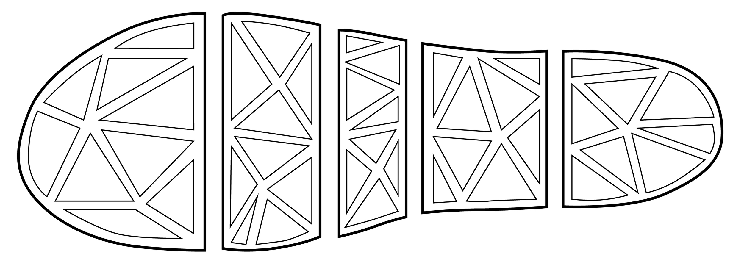 outsole plan view