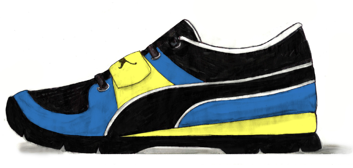 sneaker medial