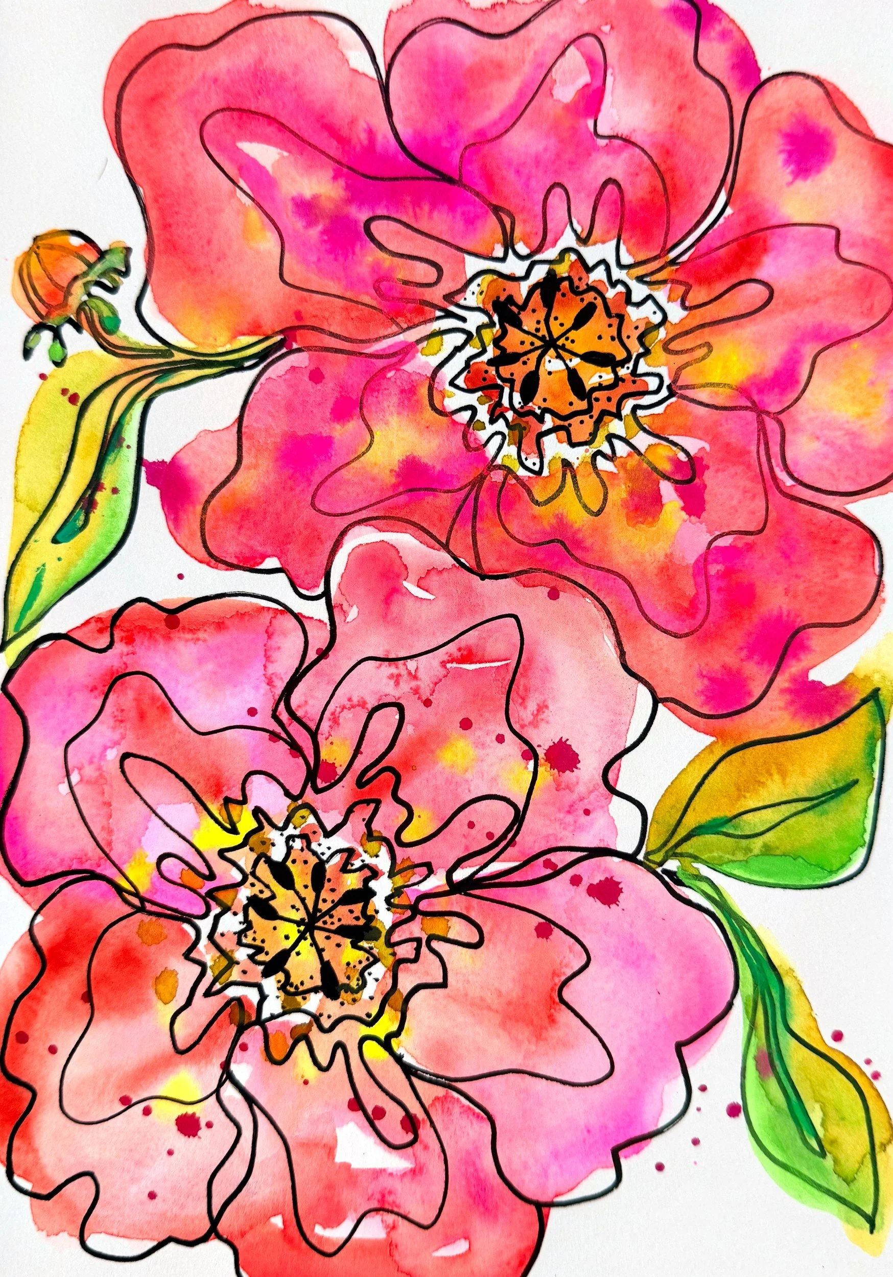 Rugosa · 7 × 10 in