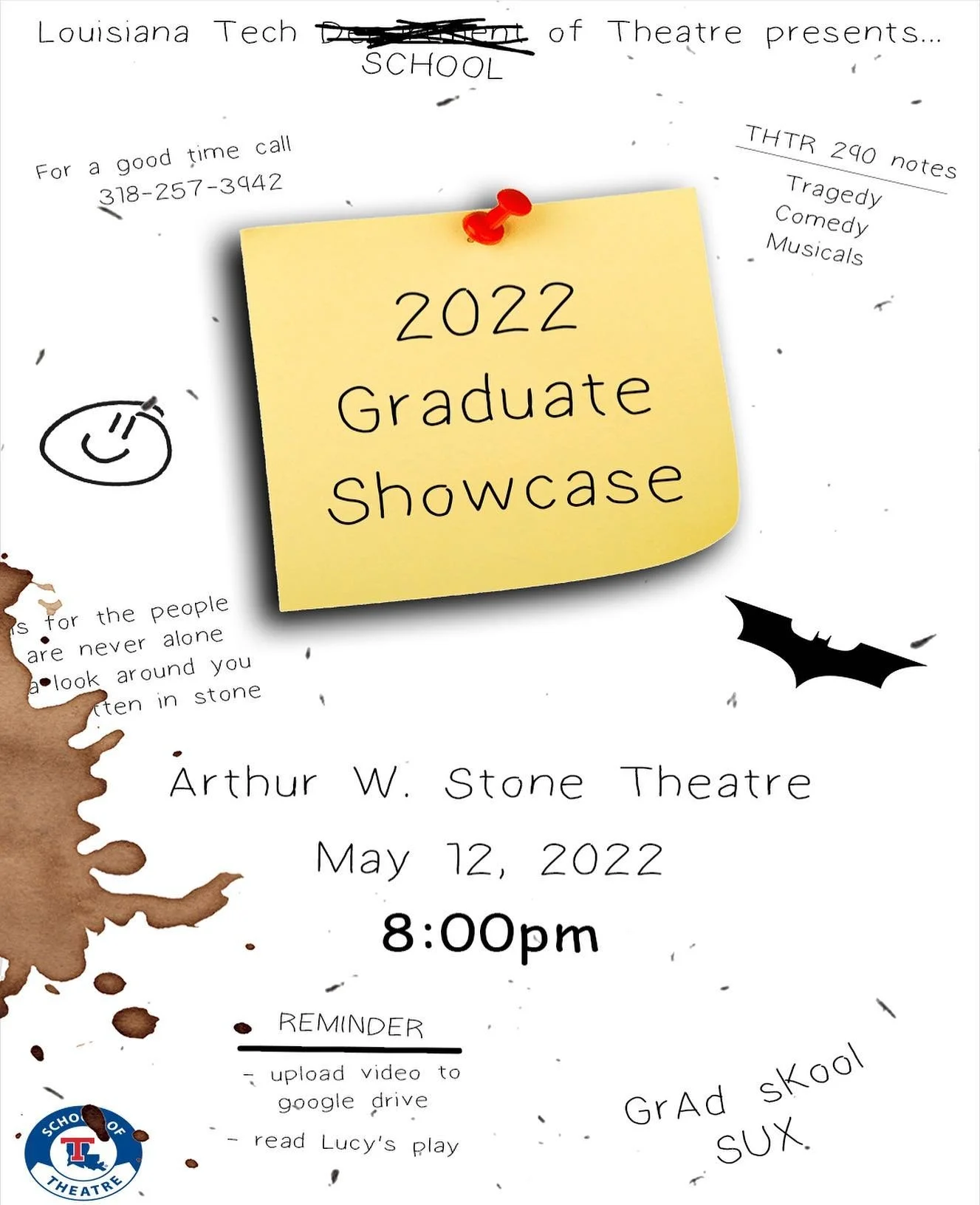 LaTech Theatre Grad Student Showcase
