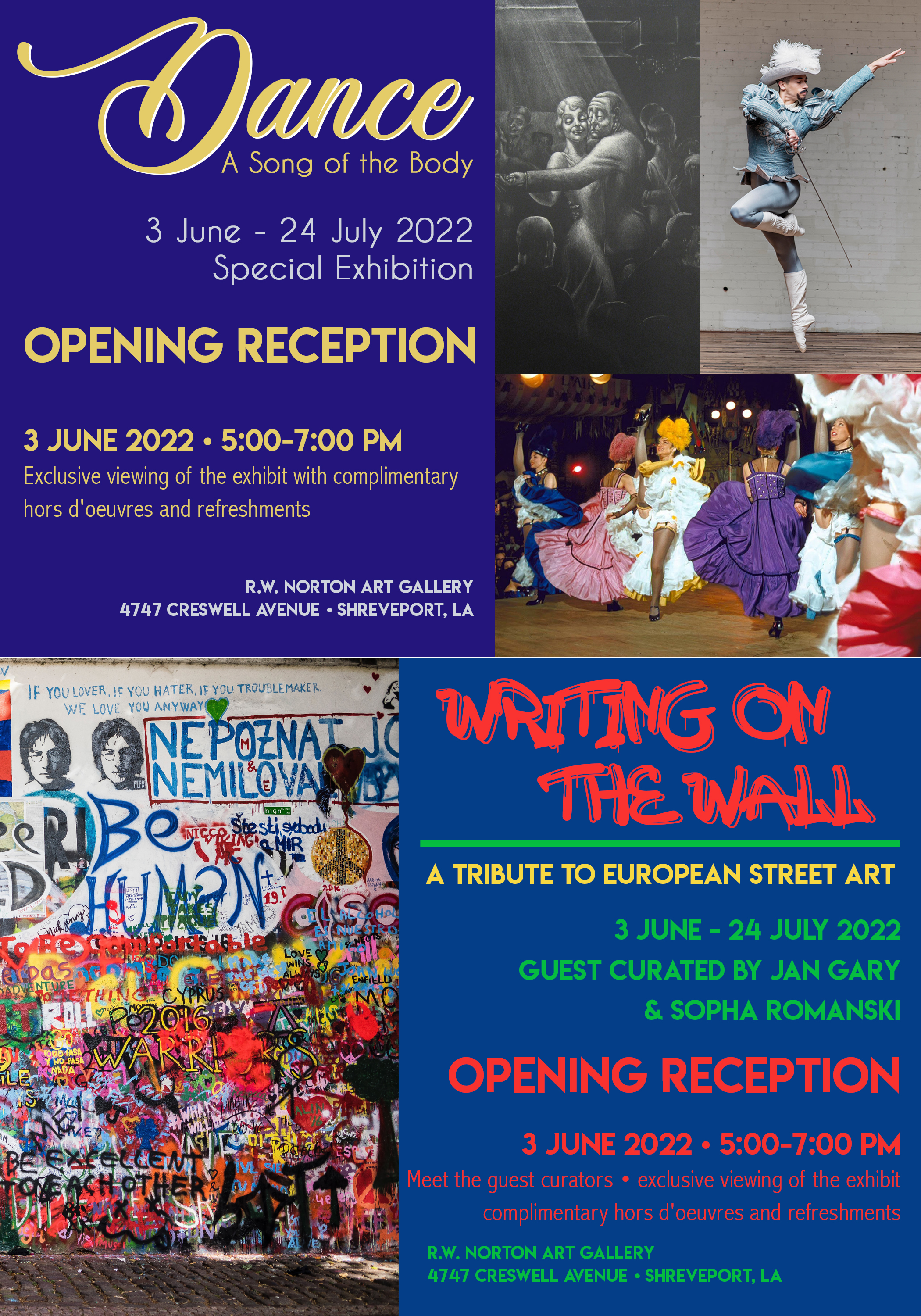 Double Opening Reception at the R.W. Norton Art Gallery