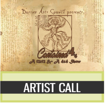 Contained 4x4 - Artist Call Submission Deadline/Dropoff