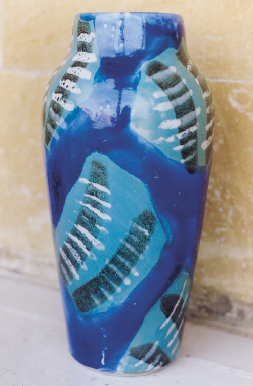 Stoneware vase