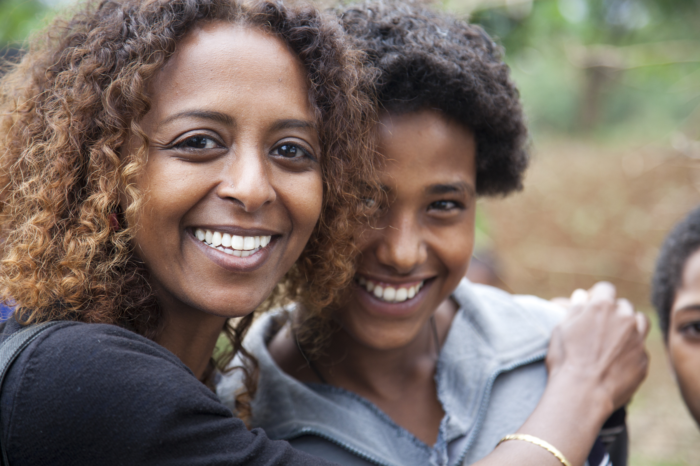 Maaza Mengiste and Azmera.