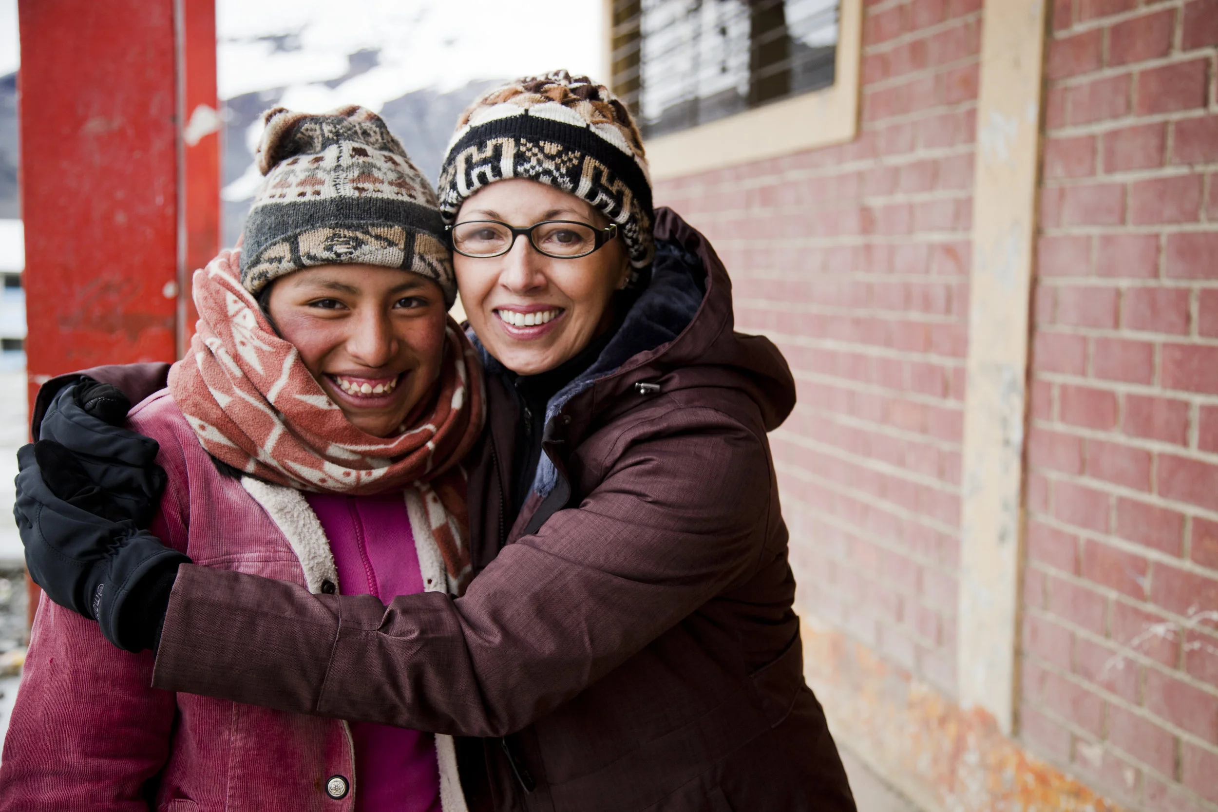 Senna and Marie Arana.