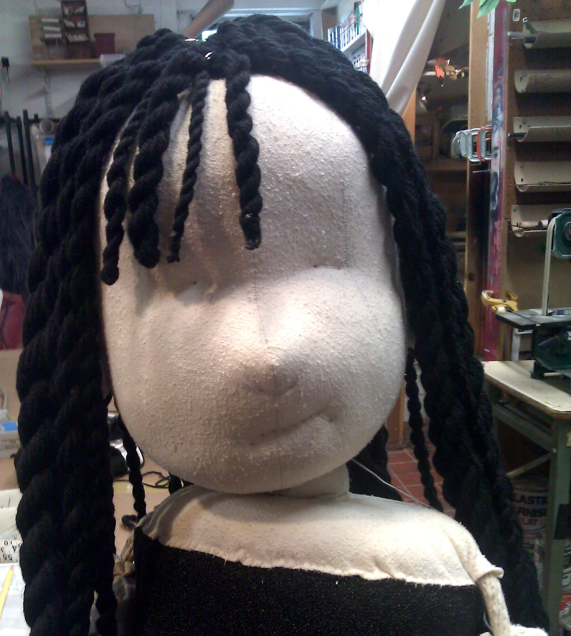 Fabric Girl, the Puppet Kitchen 2013
