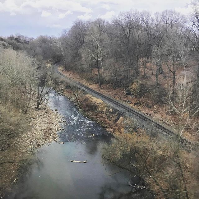 I like seeing the world from above by plane, but train views are also pretty interesting.