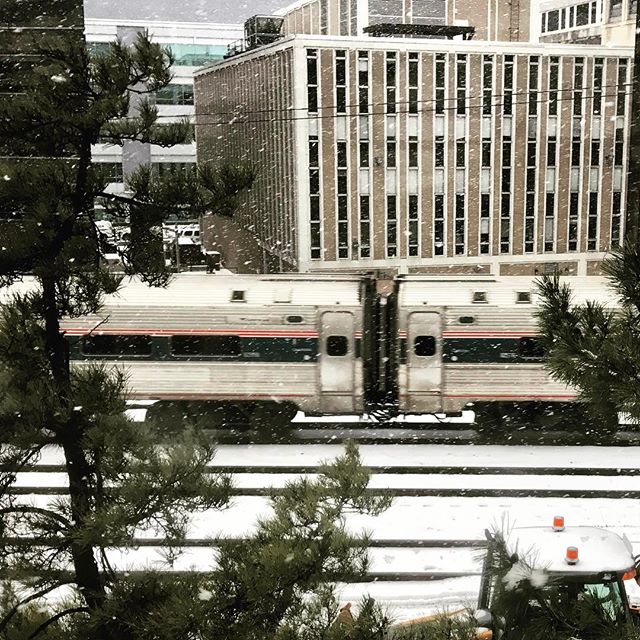 Did I mention trains pass outside my office window??