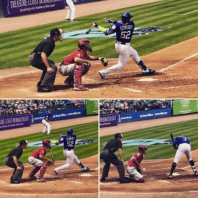 An anatomy of an At Bat with Yoenis C&eacute;spedes from Friday's Mets - Cardinals blowout. He eventually walked.