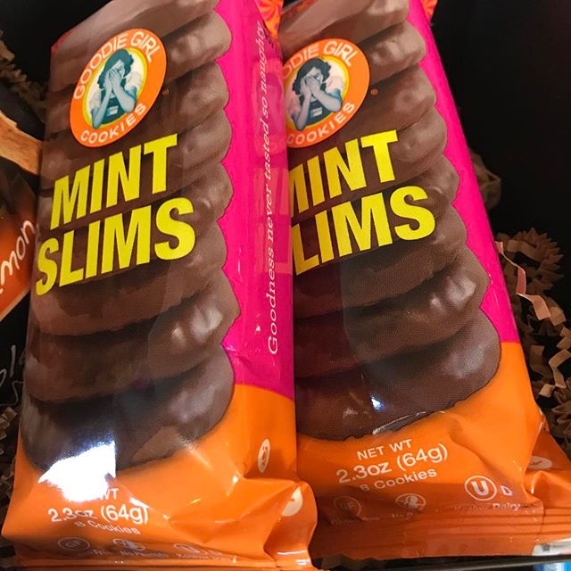 Almost like it's a bad translation of Thin Mints from another language.