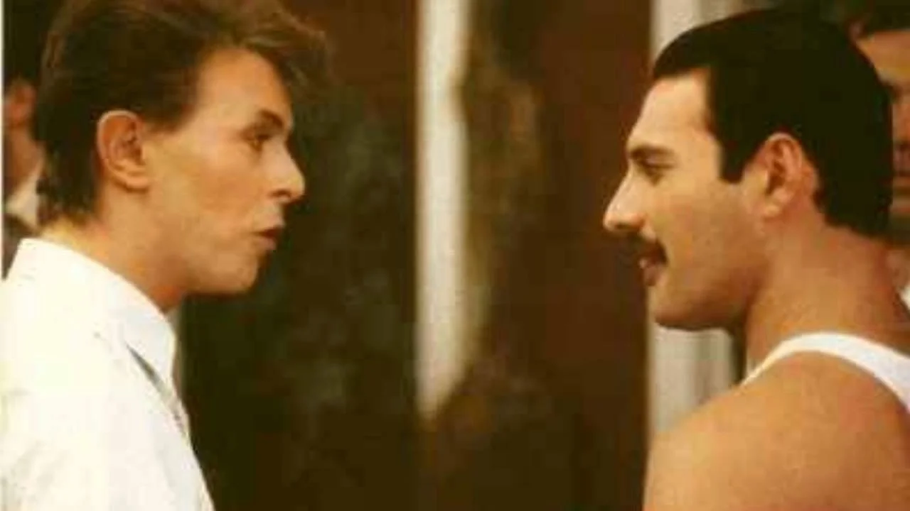 David Bowie and Queen