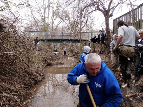 Bread and Cheese Creek Cleanup