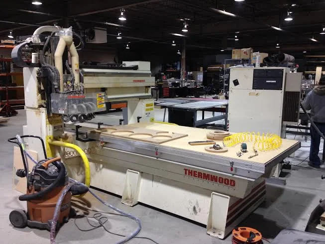 CST Sign & Manufacturing's Thermwood CNC Machine in Chicago.
