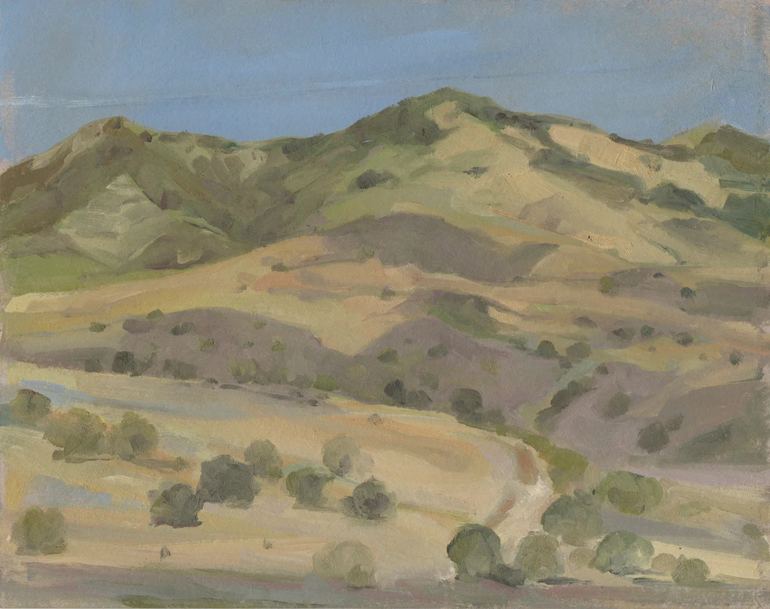 Midland: Sweep oil on panel 8x10"