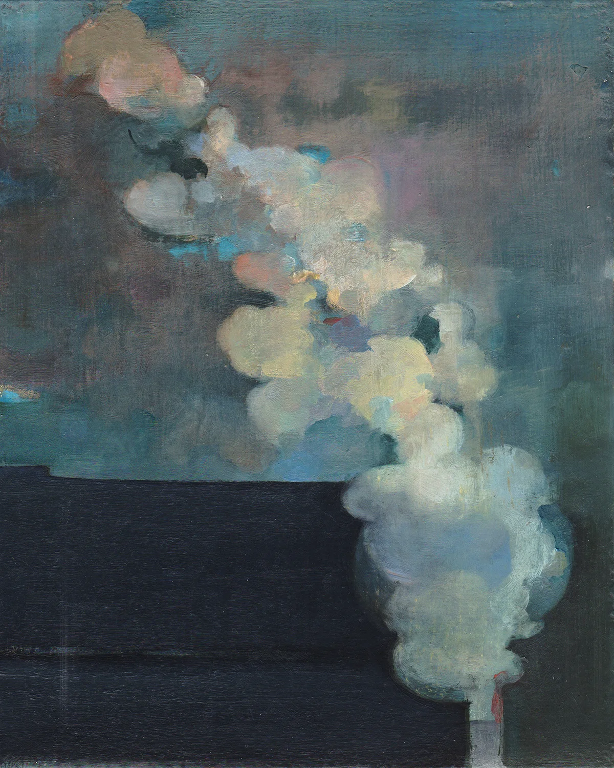 Dark Deposit oil on panel 9x11
