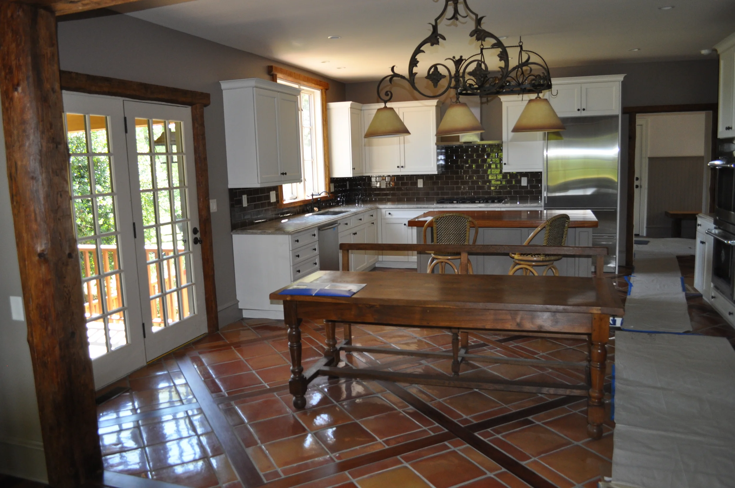  tile with wood inlay 