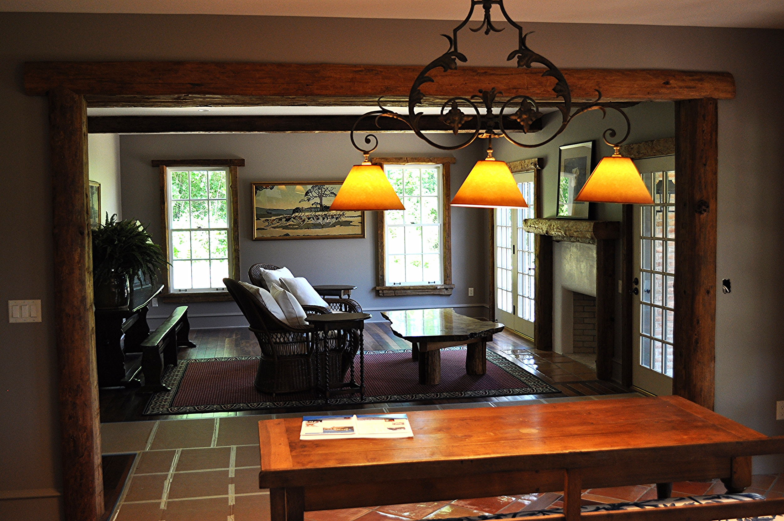  Old beam cased opening 