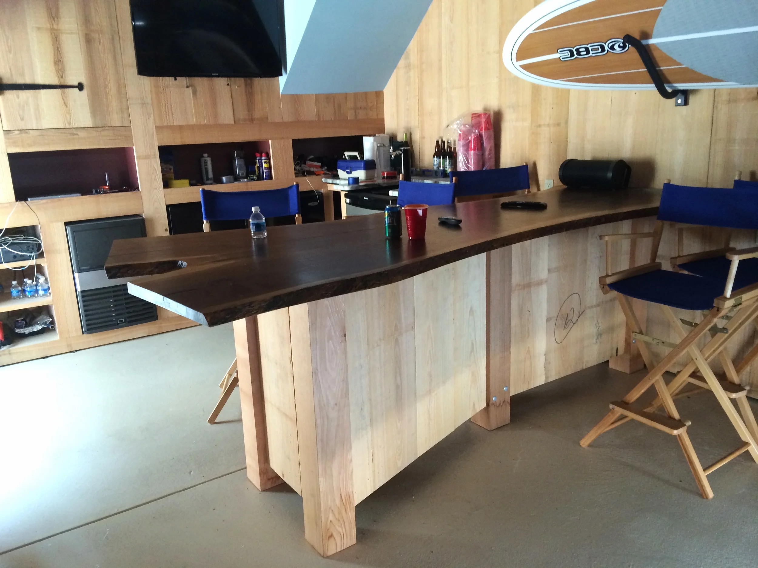  Tung oil finish for the top 