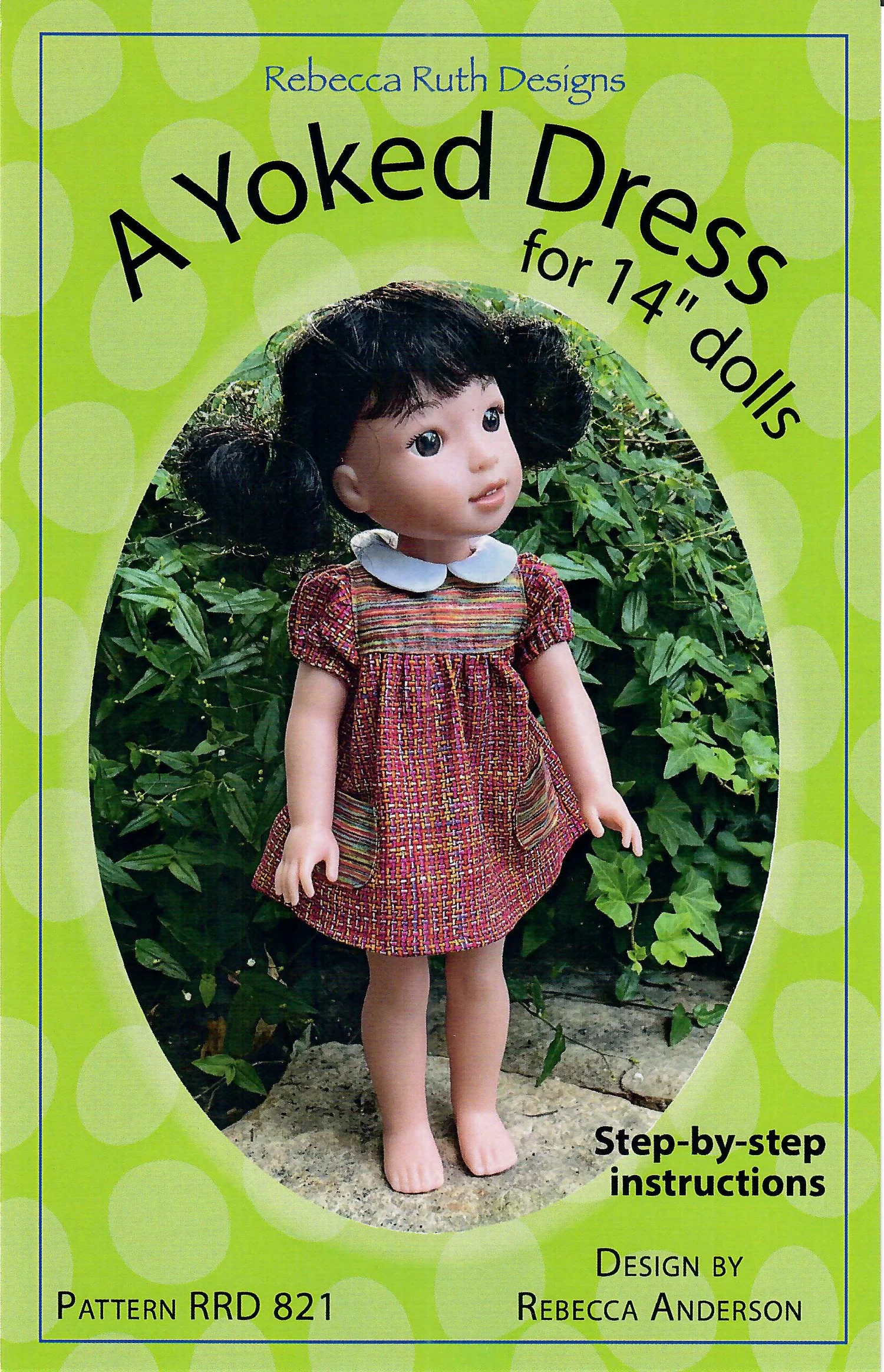 A Yoked Dress for 14-inch dolls — Rebecca Ruth Designs