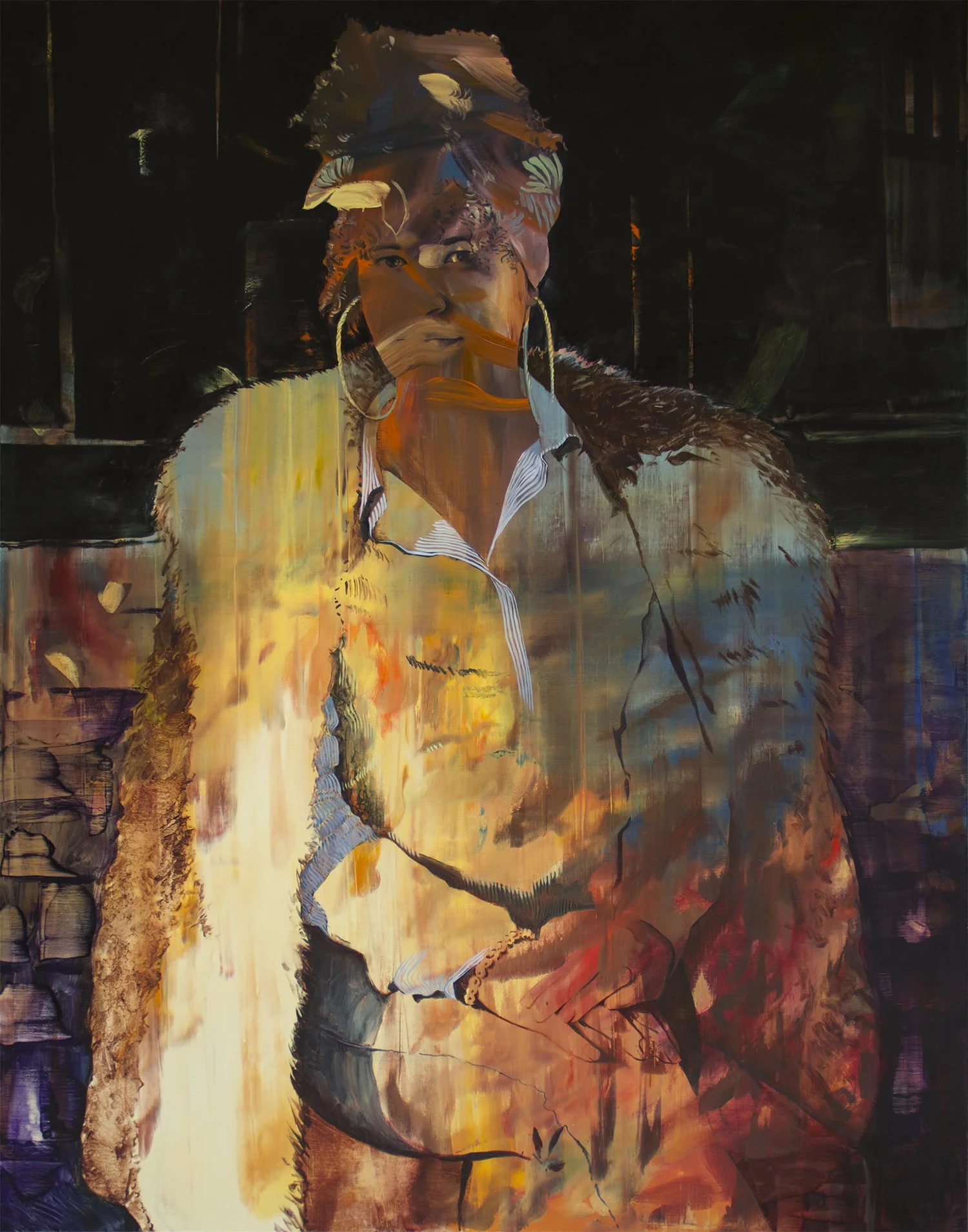© Lorella Paleni - Matteuccia de Francesco (Nada)  Ol on canvas