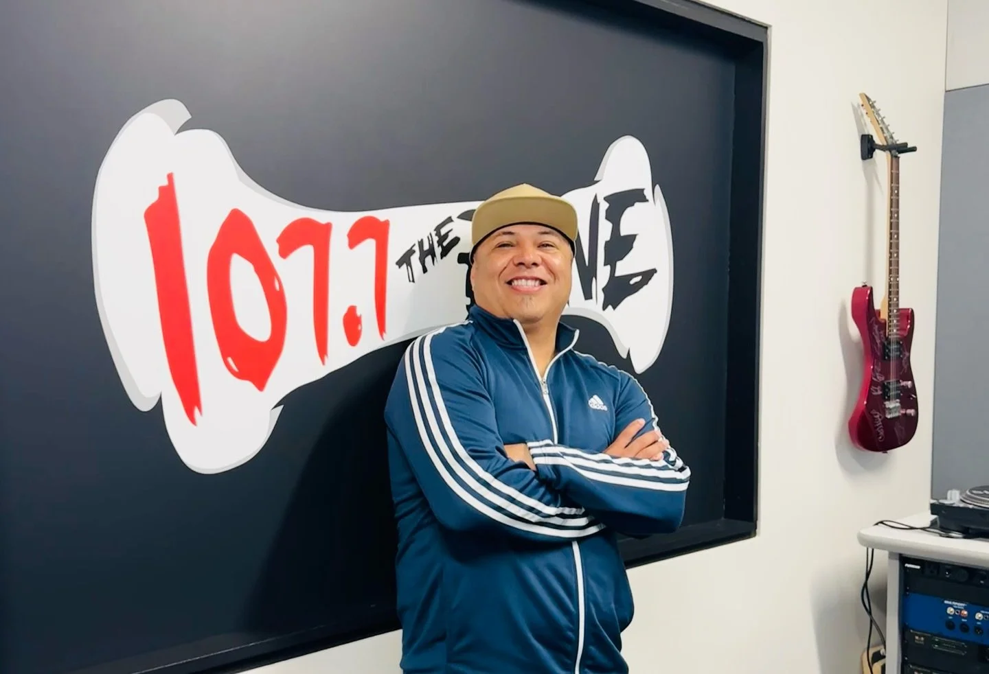 Posted up in the @1077thebone studio! Representing the Rock of The Bay 🤘🔥
Make sure to download the FREE Bone App in the App Stores &mdash; just search 1077 The Bone &mdash; or listen live anytime at 1077thebone.com!
#Rock #RockRadio #TheBone #BayA