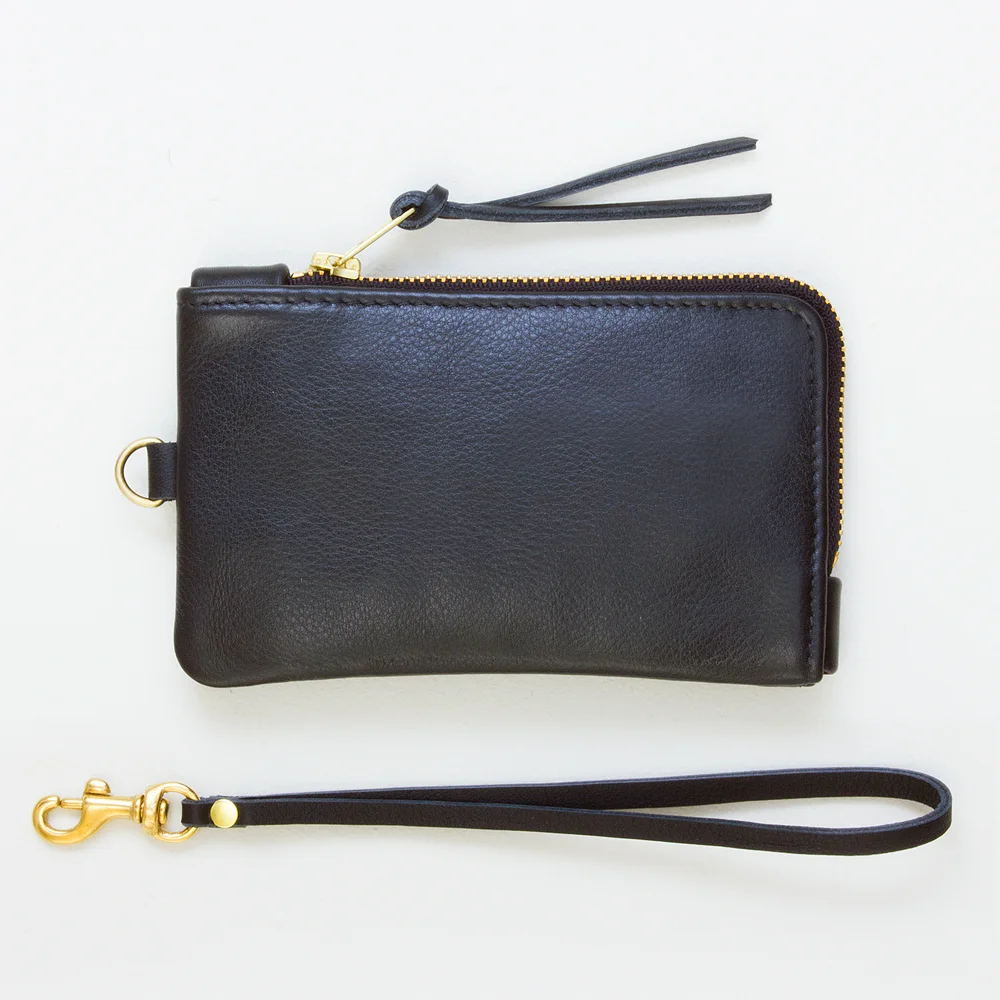 Side Zip Black Pouch.jpg