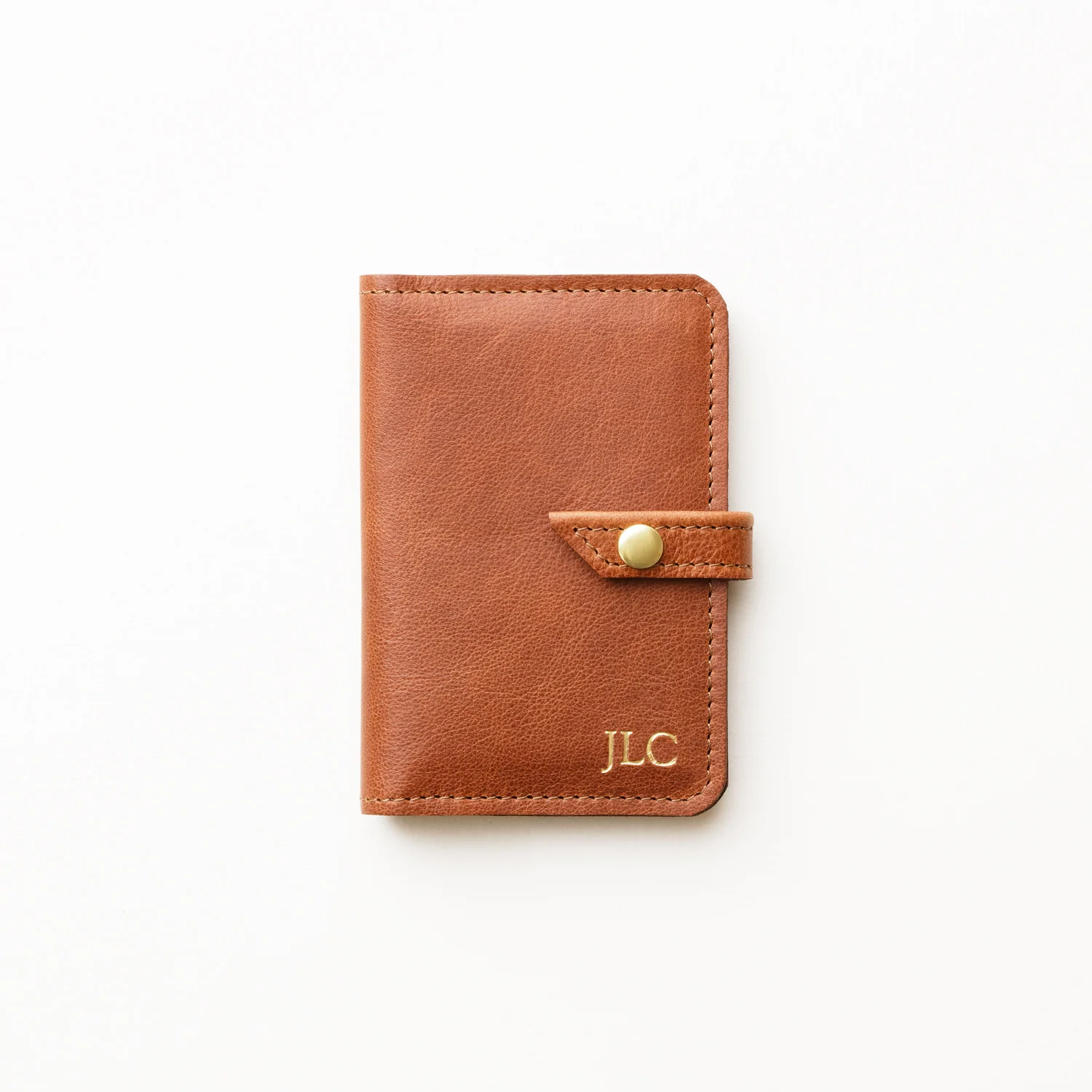 NEW Brown Passport Wallet with Initials.jpg