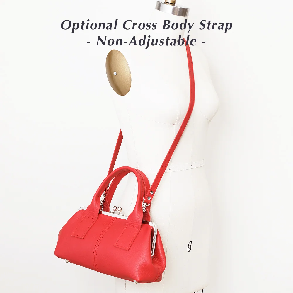 Small Red Leather Kiss Lock on Mannequin with Type Non-Adjustable.jpg