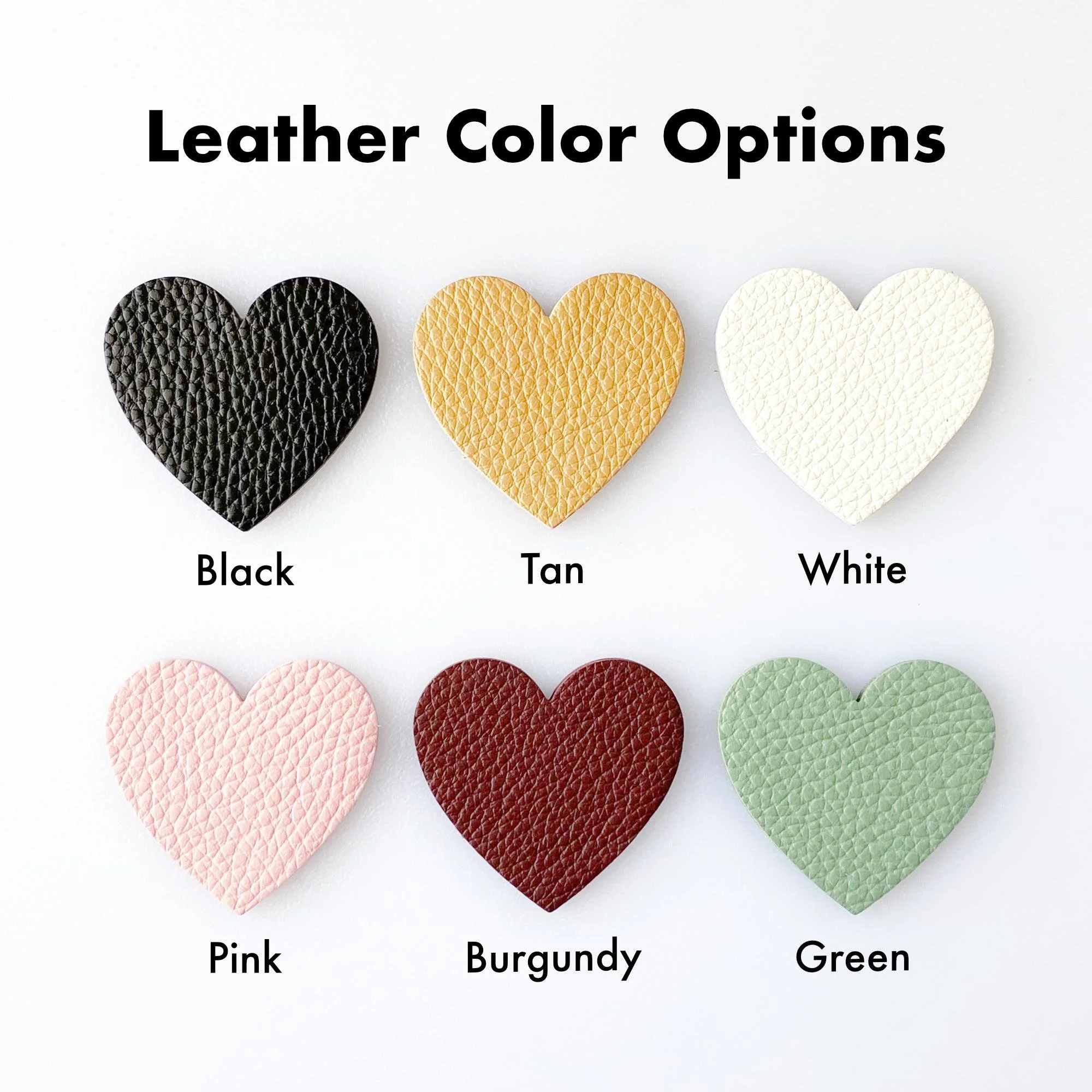 Pebble grain leather color options for kiss lock shoulder bag.