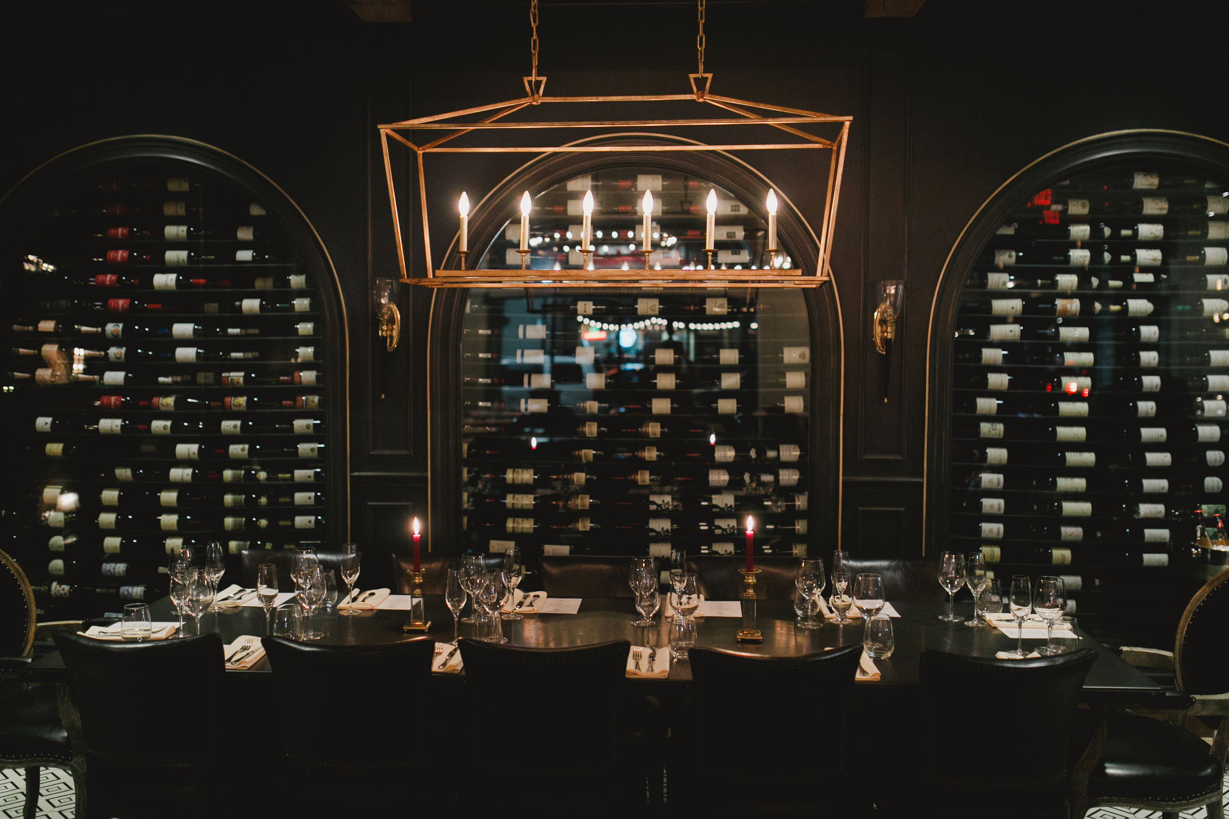Gorgeous Chef's Table at The Osprey Tavern