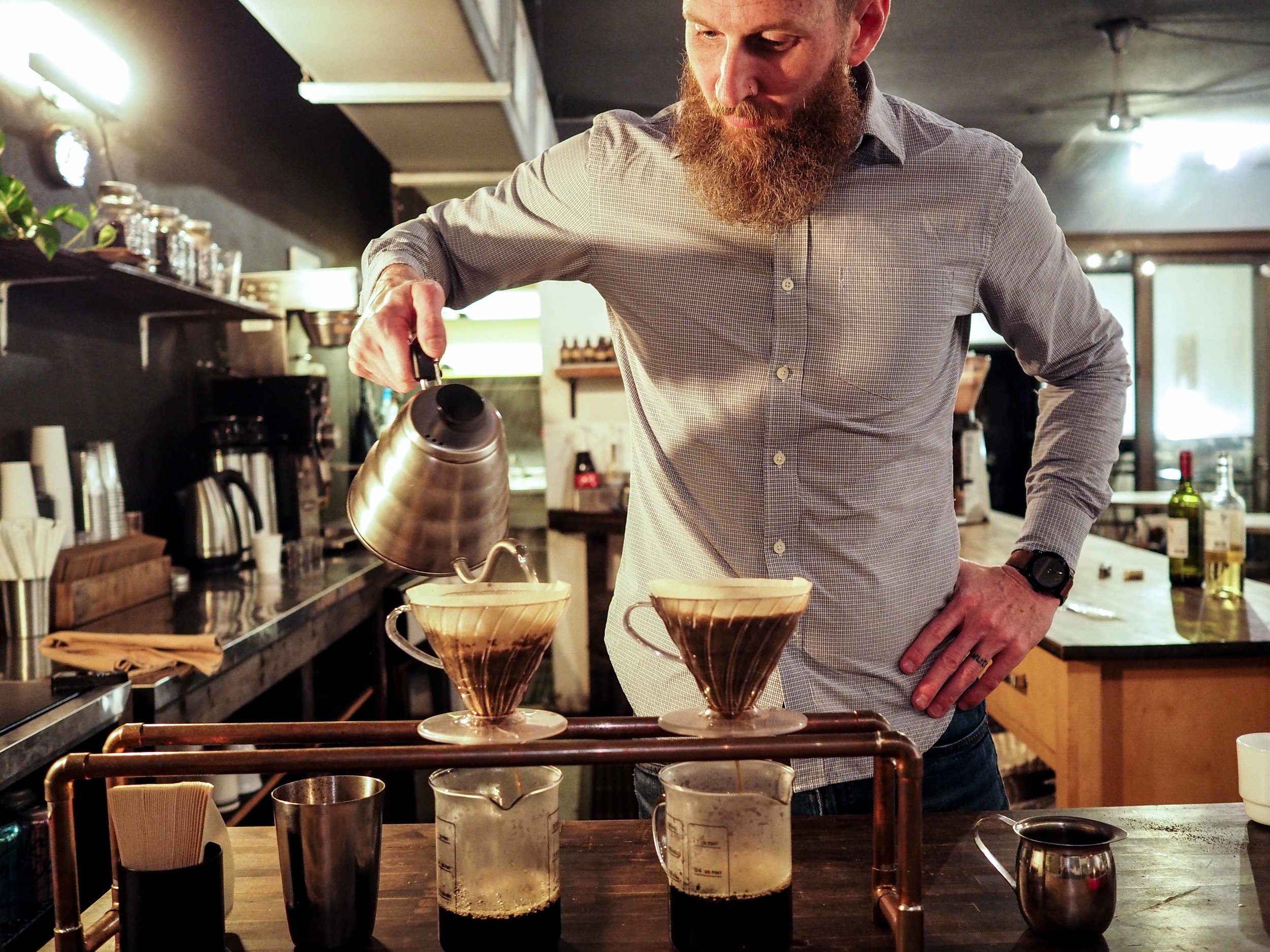 Downtown Credo Coffee Director, Jason Moore
