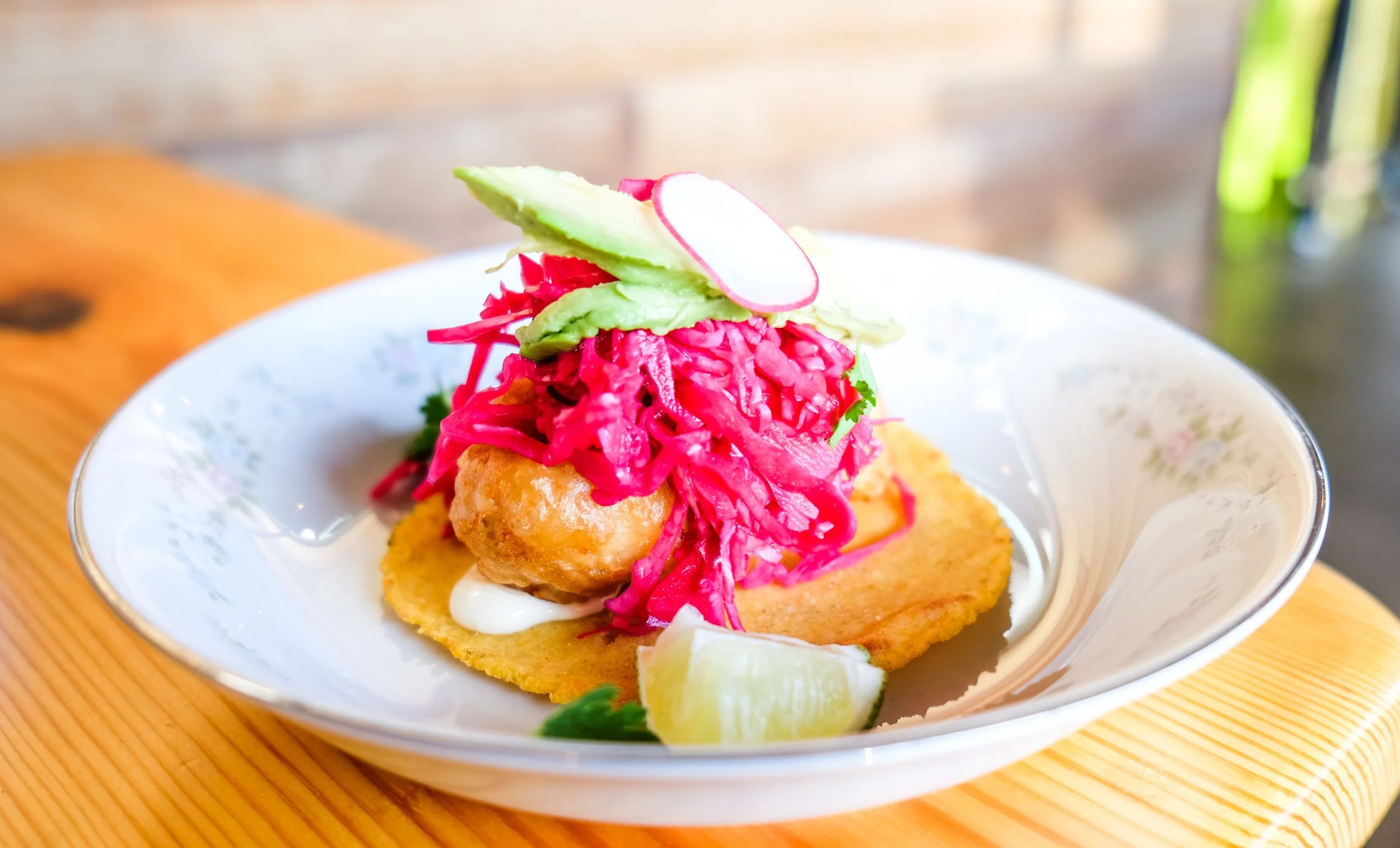 Crispy Fish Taco by Black Rooster Taqueria