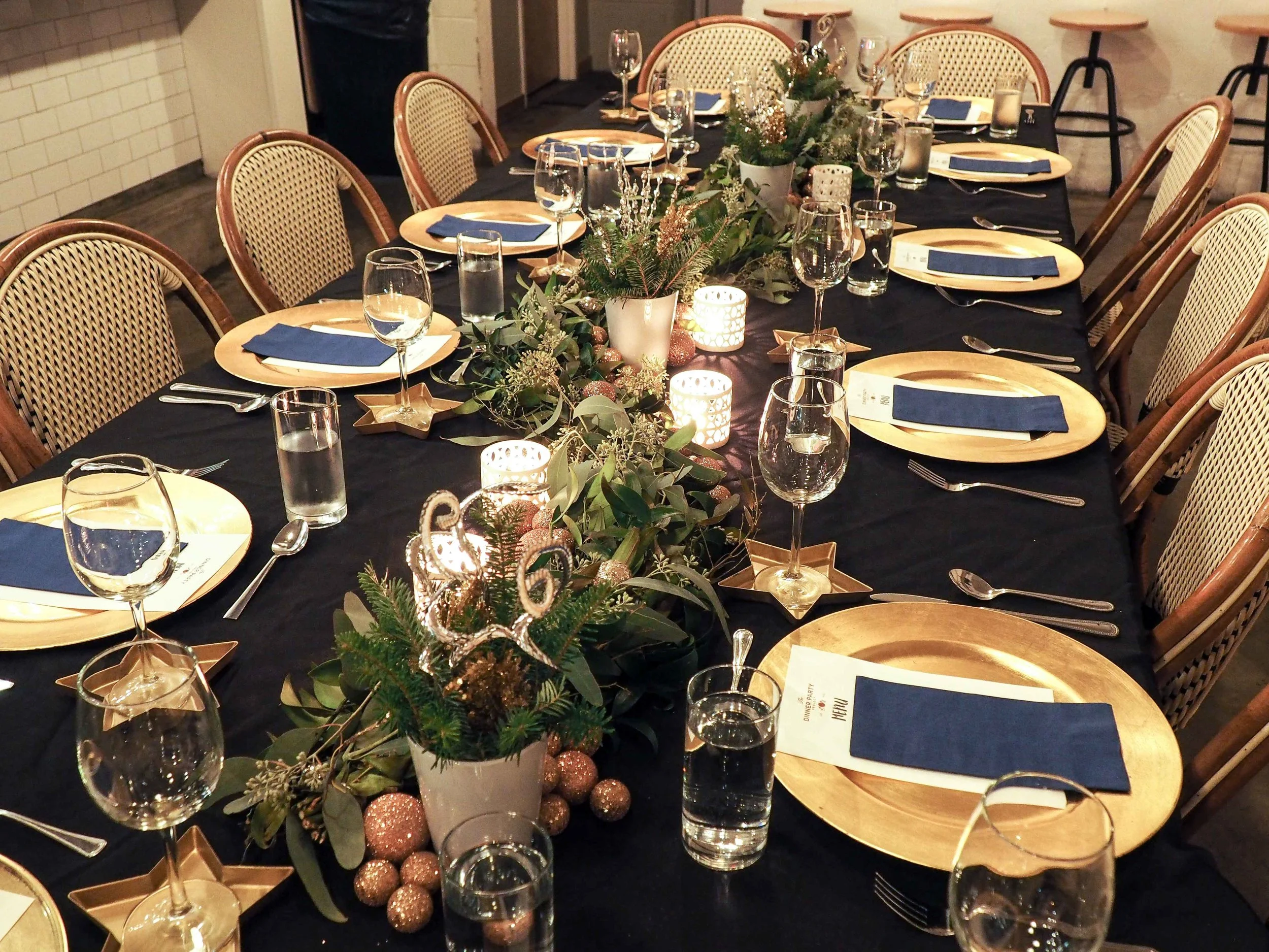 Tablescape designed by @khalil.makdah