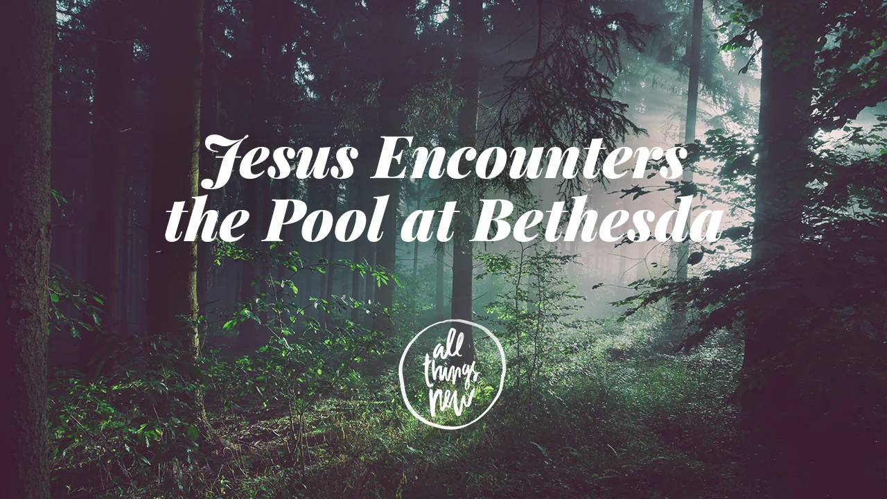 Jesus Encounters the Pool at Bethesda