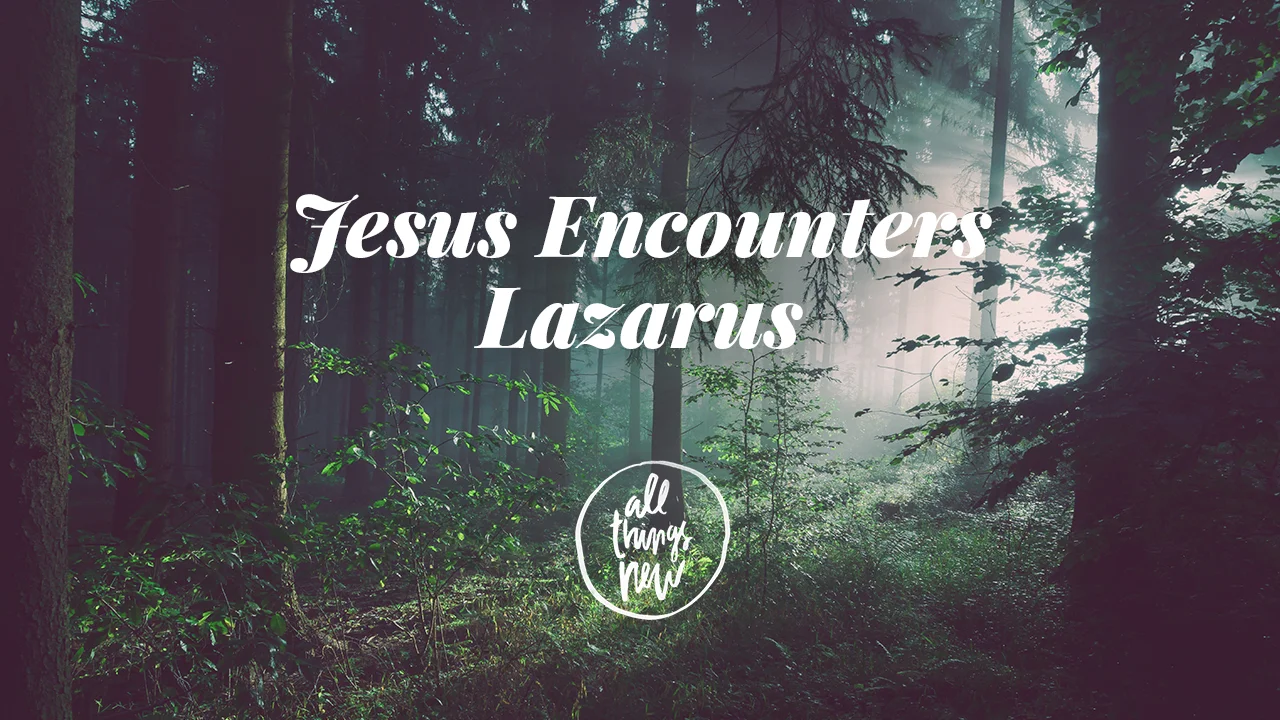 Jesus Encounters Lazarus