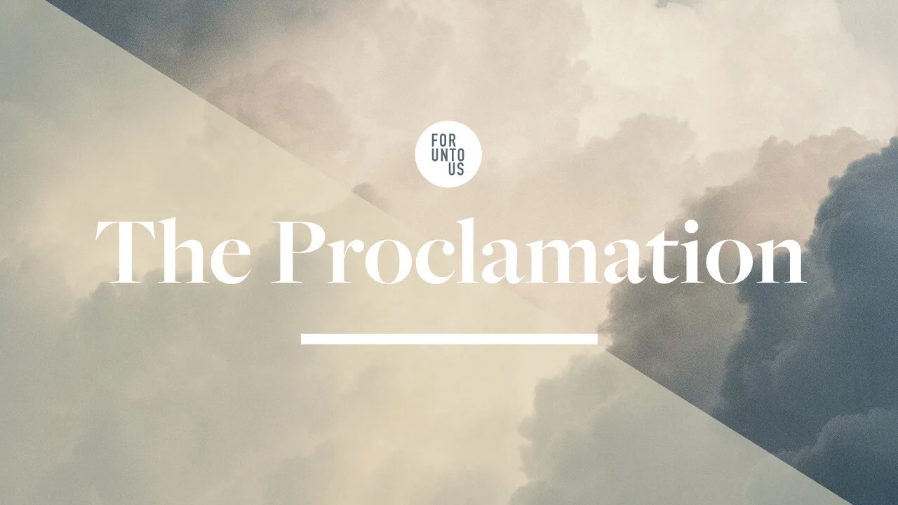 The Proclamation