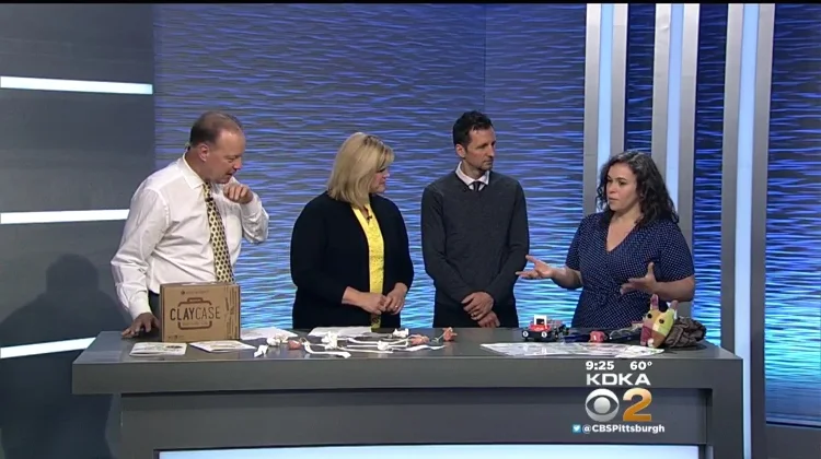 Appearance on local news show!