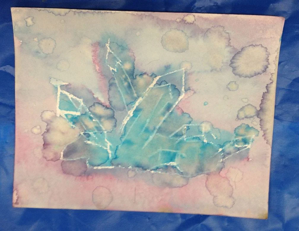 Watercolors made from dead markers