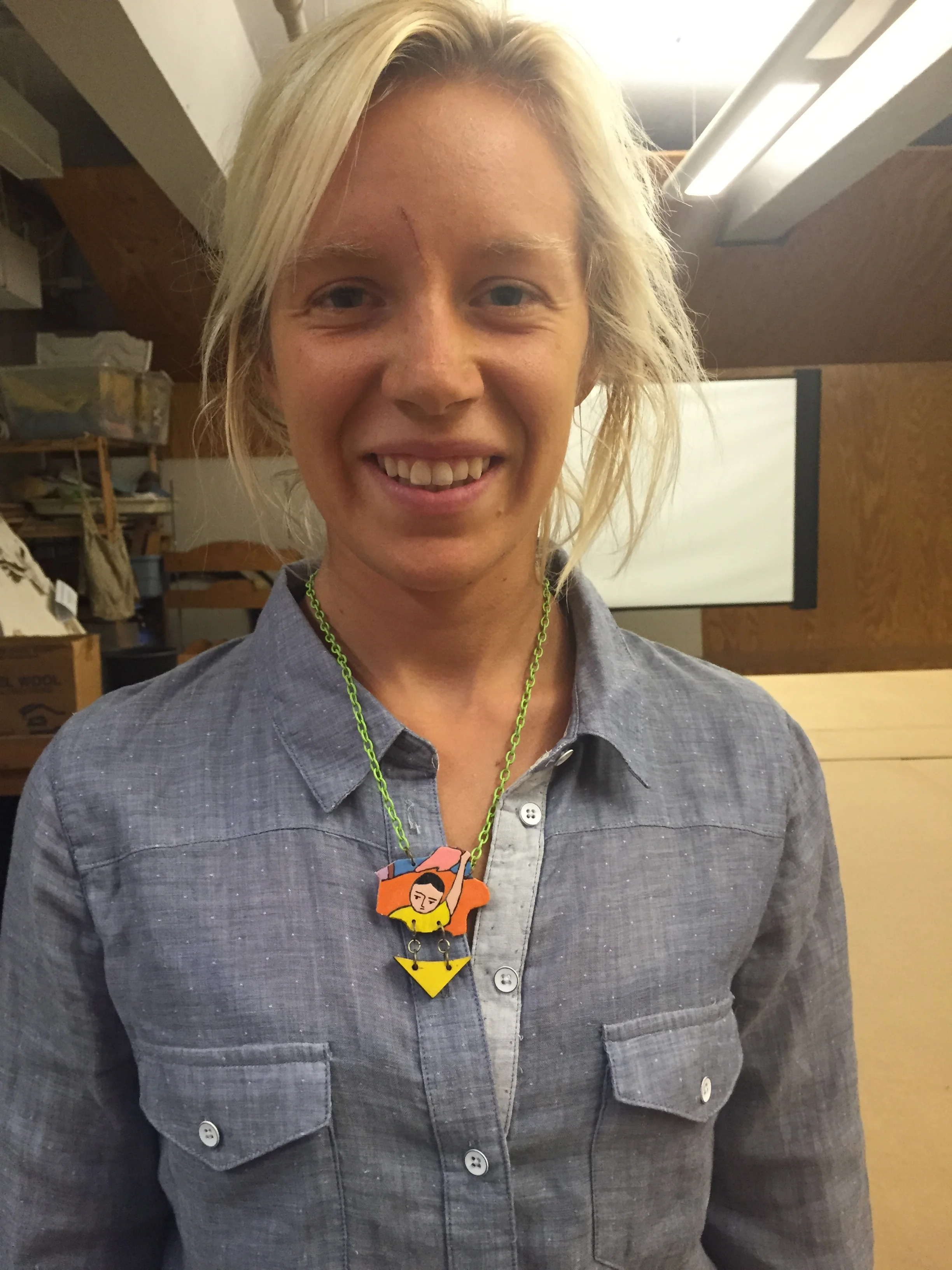Laser cut wood scrap jewelry