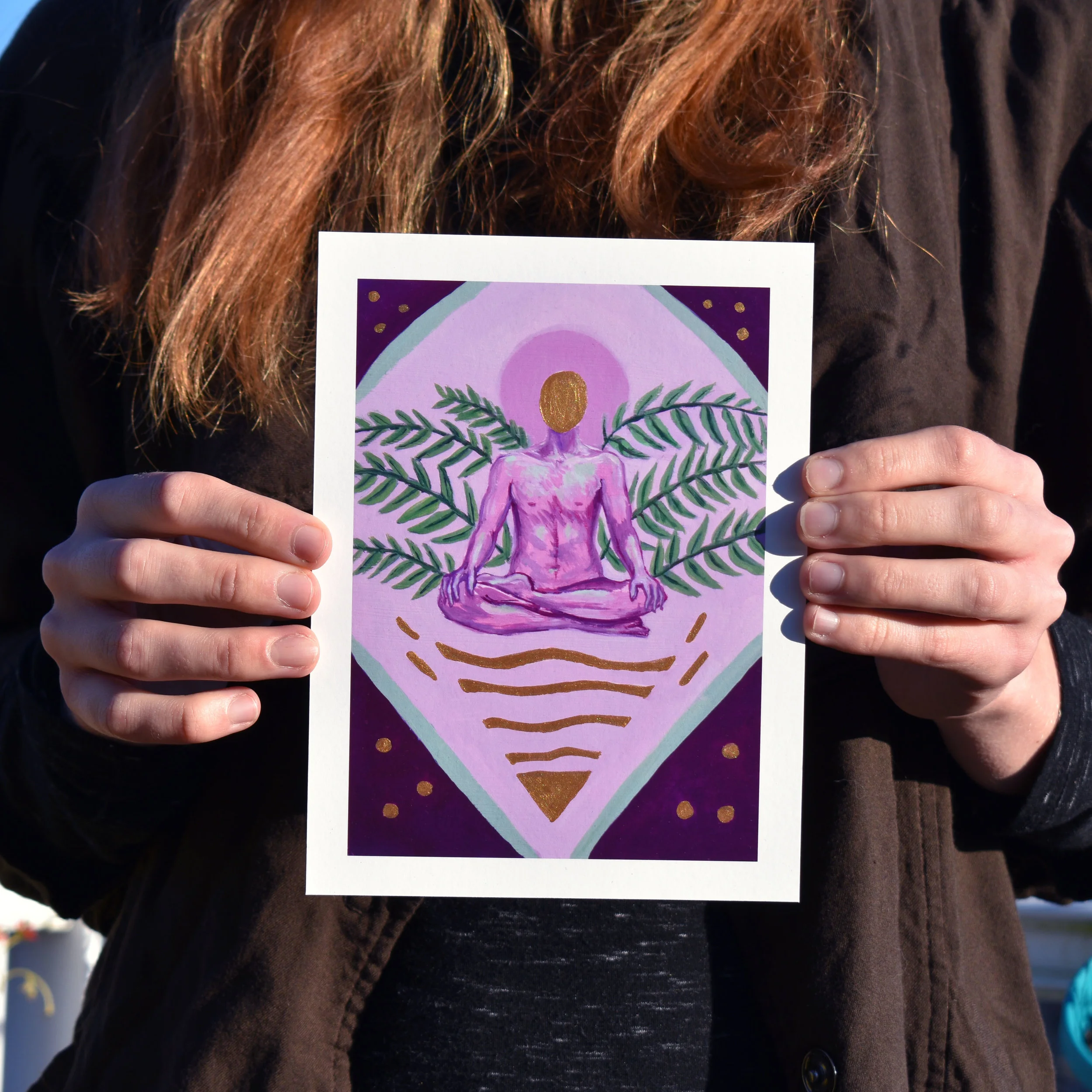 "Armadillo" Original Acrylic Painting