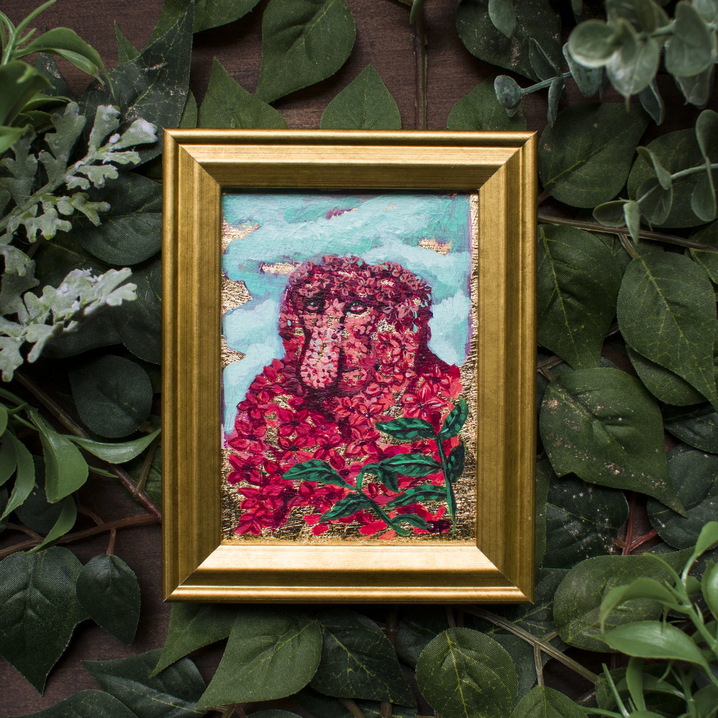 "Proboscis Monkey" Original Mini Painting