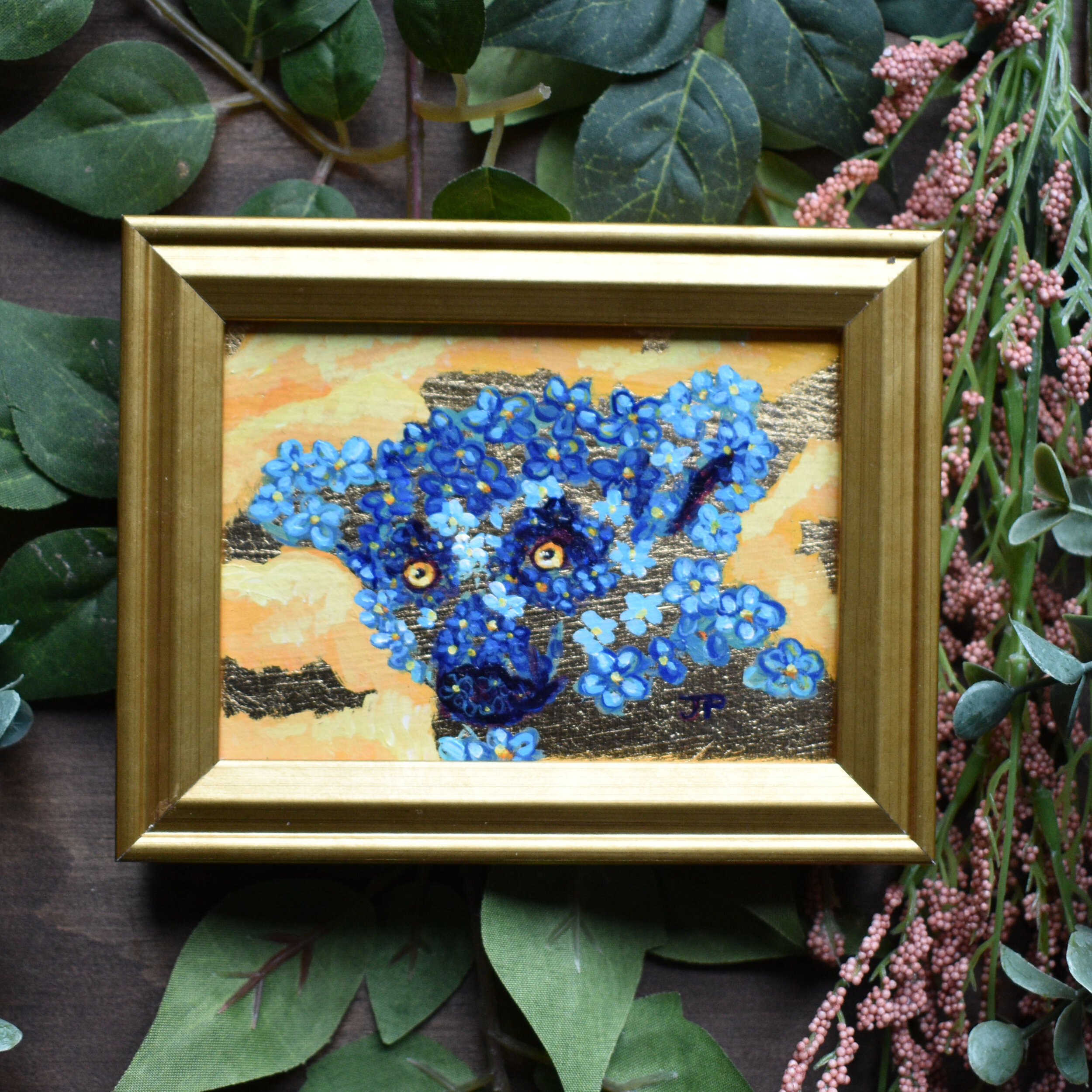 "Ring-Tailed Lemur" Original Acrylic Painting